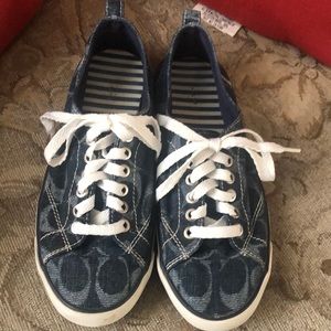 Coach Denim Sneakers